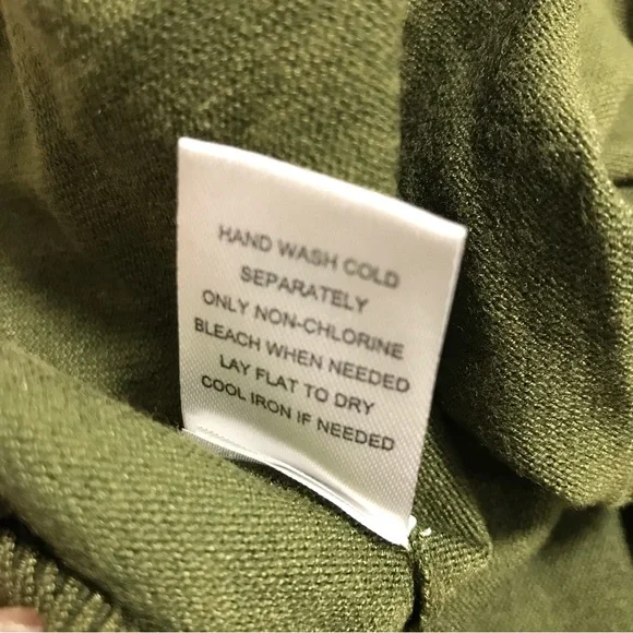 Daniel Rainn Green Floral Sweater - Picture 6 of 6